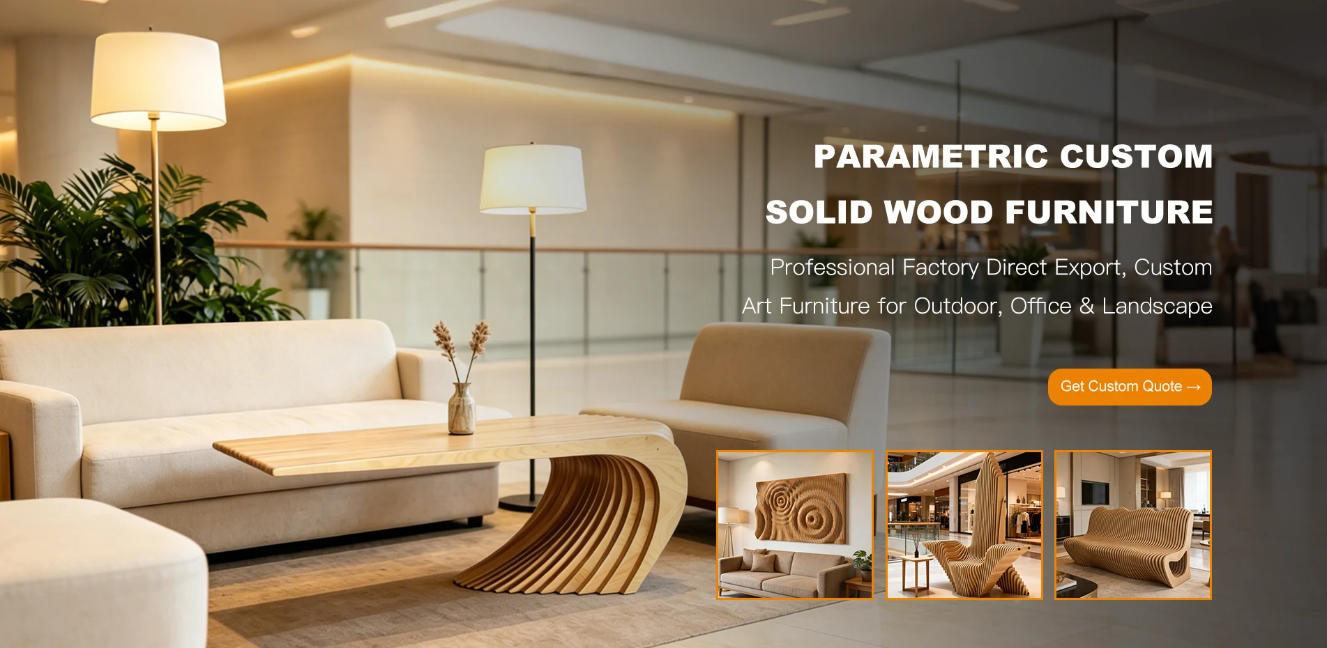 China Professional Parametric Furniture Manufacturer