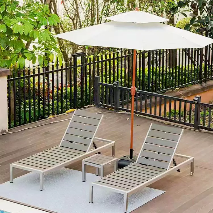 Commerciële ligstoel voor buiten voor hotel en resort