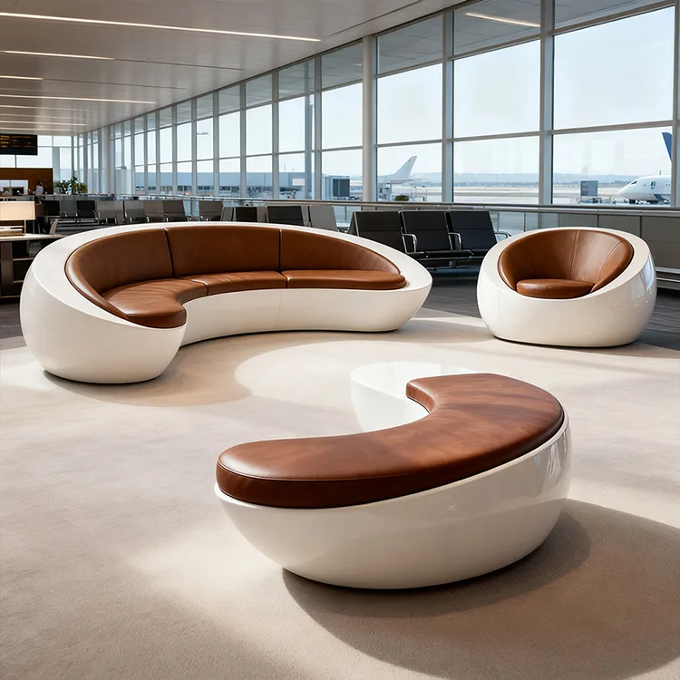 FRP modulaire loungestoelen